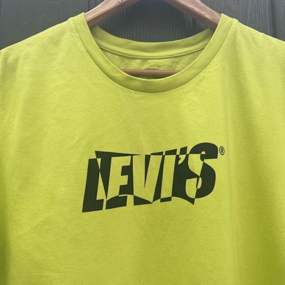 Levi’s Graphic Crewneck Tee - Wild Lime XL - Picture 5 of 7